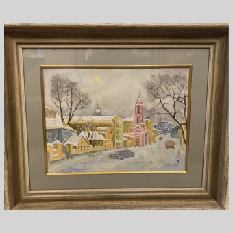 Легостаев А., «Улица Пятницкая», 1963 г.